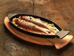 Lava Metal LAVA FISH CAST IRON PLATE Kitchenware