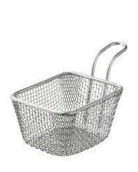 Revol Porcelain Tableware REVOL INDIVIDUAL FRENCH FRIES BASKET