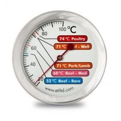 ETI MEAT DIAL THERMOMETER STAINLESS STEEL Kitchenware