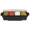 SAN JAMAR CONDIMENT AND GARNISH TRAY 4 COMPARTMENTS