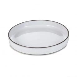 Revol Porcelain REVOL CARACTERE GOURMET PLATE WHITE - 23 CM Crockery