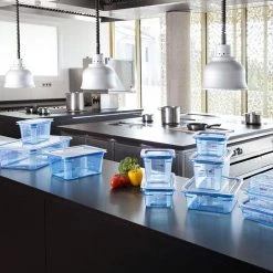 Araven Food Box Airtight Containers BPA Free GN 1/2, Cap: 11.35 Ltr