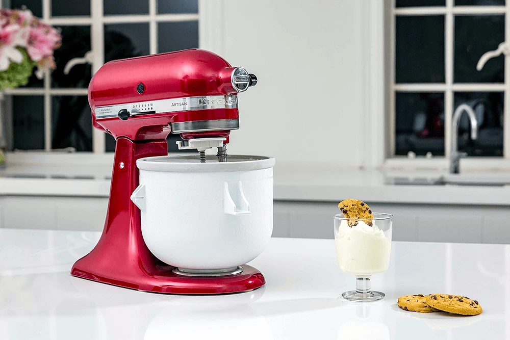 KITCHENAID ICE CREAM MAKER ATTACHMENT Mixers & Attachments 4 KITCHENAID ICE CREAM MAKER ATTACHMENT Mixers & Attachments