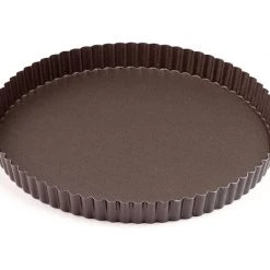 GOBEL FLUTED ROUND TART MOULD FIXED BOTTOM - 20 CM