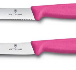 VICTORINOX SWISS CLASSIC PARING KNIFE 10CM 1 WAVY + 1 NORMAL CUT Kitchenware