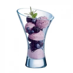 ARCOROC JAZZED DESSERT GLASS- 11.75 OZ