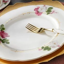 Kutahya Porselen SAN KUTAHYA BONE OLYMPOS BREAKFAST SET 36 PCS Crockery