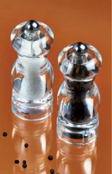 Tableware BISETTI ACRYLIC SALT MILL - 11.5 CM