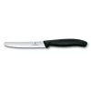 Kitchenware VICTORINOX TOMATO KNIFE SWISS CLASSIC WAVY BLACK - 11 CM