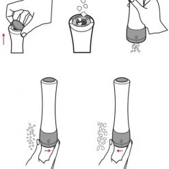 Peugeot Mills Tableware PEUGEOT DAMAN SALT MILL - 16CM