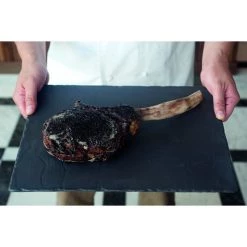 Revol Porcelain Crockery REVOL BASALT RECTANGULAR TRAY MATT SLATE STYLE