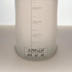 Araven NON DRIP RED 50 CL./ 17OZ SAUCE DISPENSER 6 Araven NON DRIP RED 50 CL./ 17OZ SAUCE DISPENSER