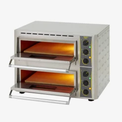Cooking Equipment ROLLER GRILL PROFESSIONAL DOUBLE PIZZA OVEN