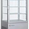 MM - Premium Flat Glass Door Silver Display Cooler.