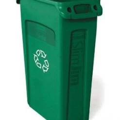 Rubbermaid Slim Jim Recycling Can 23 Gal - Green