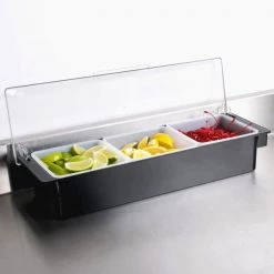 MM - Premium CONDIMENT DISPENSER 3 COMPARTMENTS
