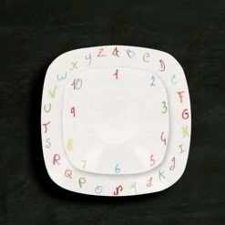RAK Porcelain RAK SKOLA SKOLA SQUARE FLAT PLATE - 15 CM Crockery