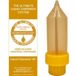 ULTIMATE DISPENSERS SYSTEMS Kitchenware Sauce Dispenser – For Sauces And Liquids Including Mayonnaise, Oil – 40MM