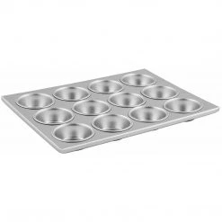 MM - Premium ALUMINUM MUFFIN PAN 12 CUPS NON STICK