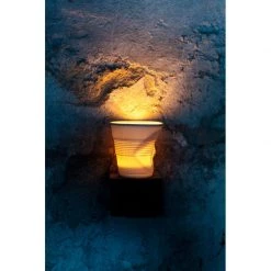 Revol Porcelain REVOL A L'ORIGINE CAPPUCCINO CRUMPLE TUMBLER - 6.25 OZ Tableware