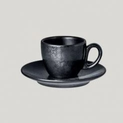 RAK Porcelain RAK CLASSIC UNIVERSAL-KARBON ESPRESSO CUP SAUCER