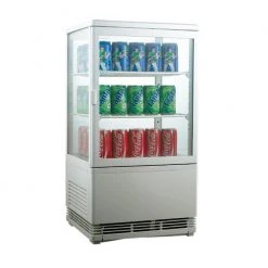 MM - Premium Flat Glass Door 58L -White Electric Appliances