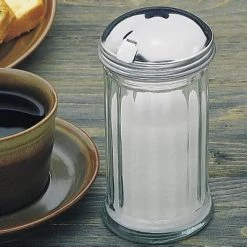 Kitchenware TABLECRAFT SUGAR POURER S/S SIDE FLAP TOP - 12 OZ