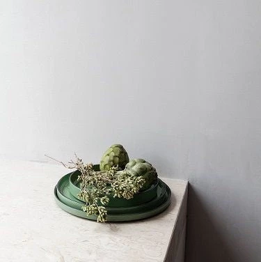 Revol Porcelain Crockery REVOL CARACTERE GOURMET PLATE MINT- 23 CM 2 Revol Porcelain Crockery REVOL CARACTERE GOURMET PLATE MINT- 23 CM