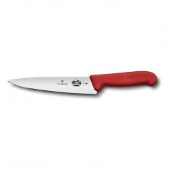 VICTORINOX KITCHEN & CARVING KNIFE FIBROX - RED